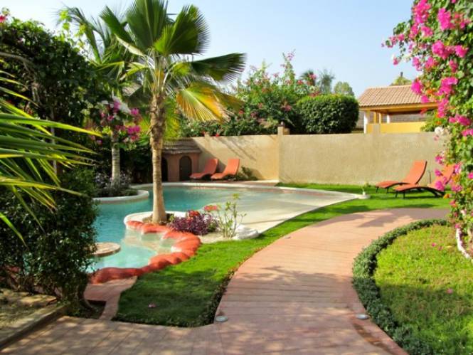 Photo 5 de la Villa en location pour vos vacances au Sénégal.